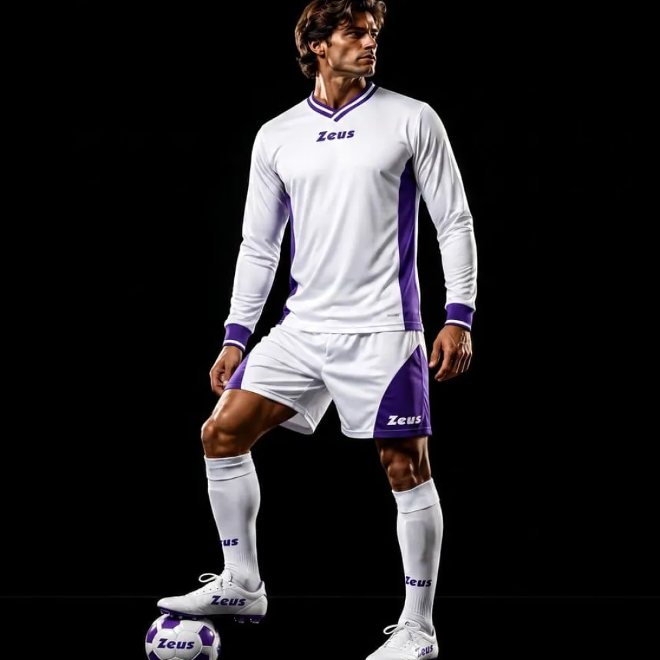 Zeus Kit Dedalo Trikot-Set 2-teilig bianco/blu