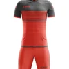 Zeus Kit Elios Trikot-Set + Shorts 2-teilig solar red/dark grey