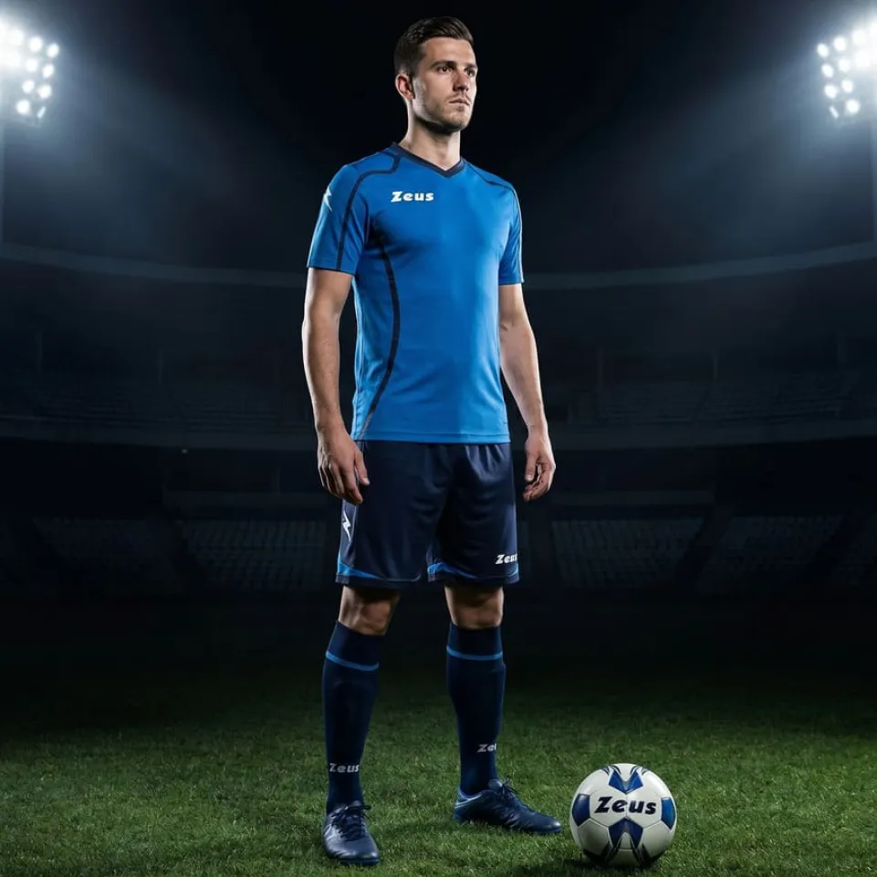 Zeus Kit Fauno Trikot-Set 2-teilig blu/royal
