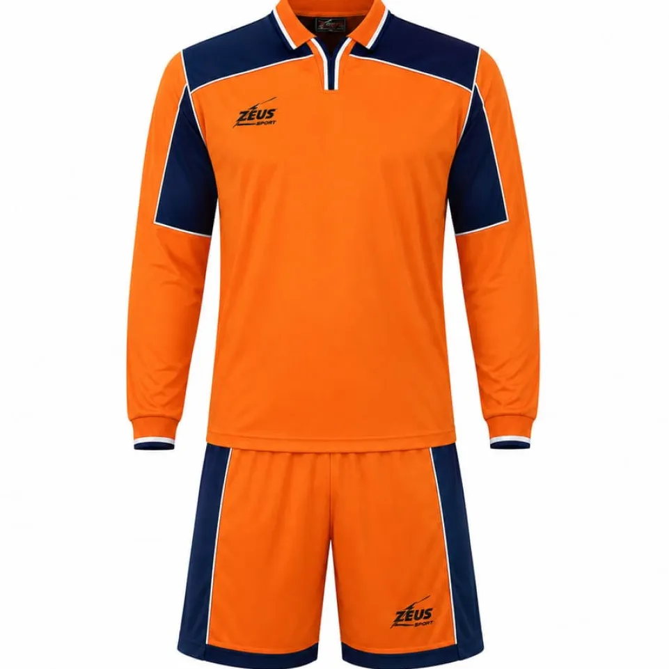 Zeus Kit Hermes Trikot-Set 2-teilig arancio/blu/bianco