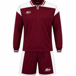 Zeus Kit Hermes Trikot-Set 2-teilig granata/bianco/nero