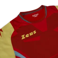 Zeus Kit Hero Trikot-Set mit Shorts rot gold