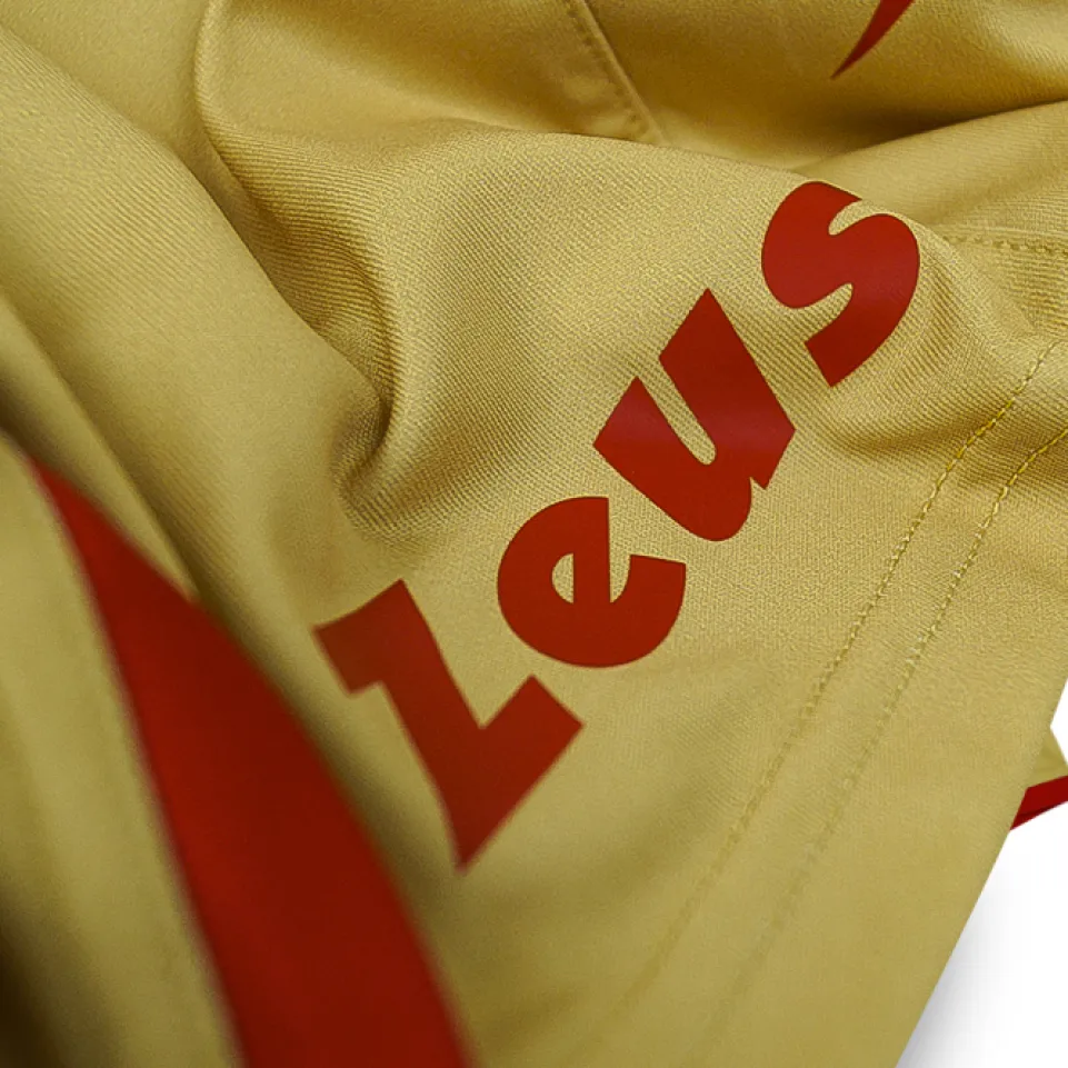 Zeus Kit Hero Trikot-Set mit Shorts rot gold