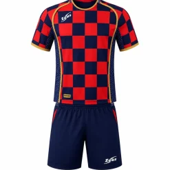 Zeus Kit Kroazia OLD Herren Trikot-Set 2-teilig blu/rosso