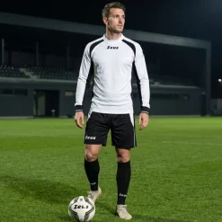 Zeus Kit Pippo Trikot-Set + Shorts 2-teilig bianco/nero