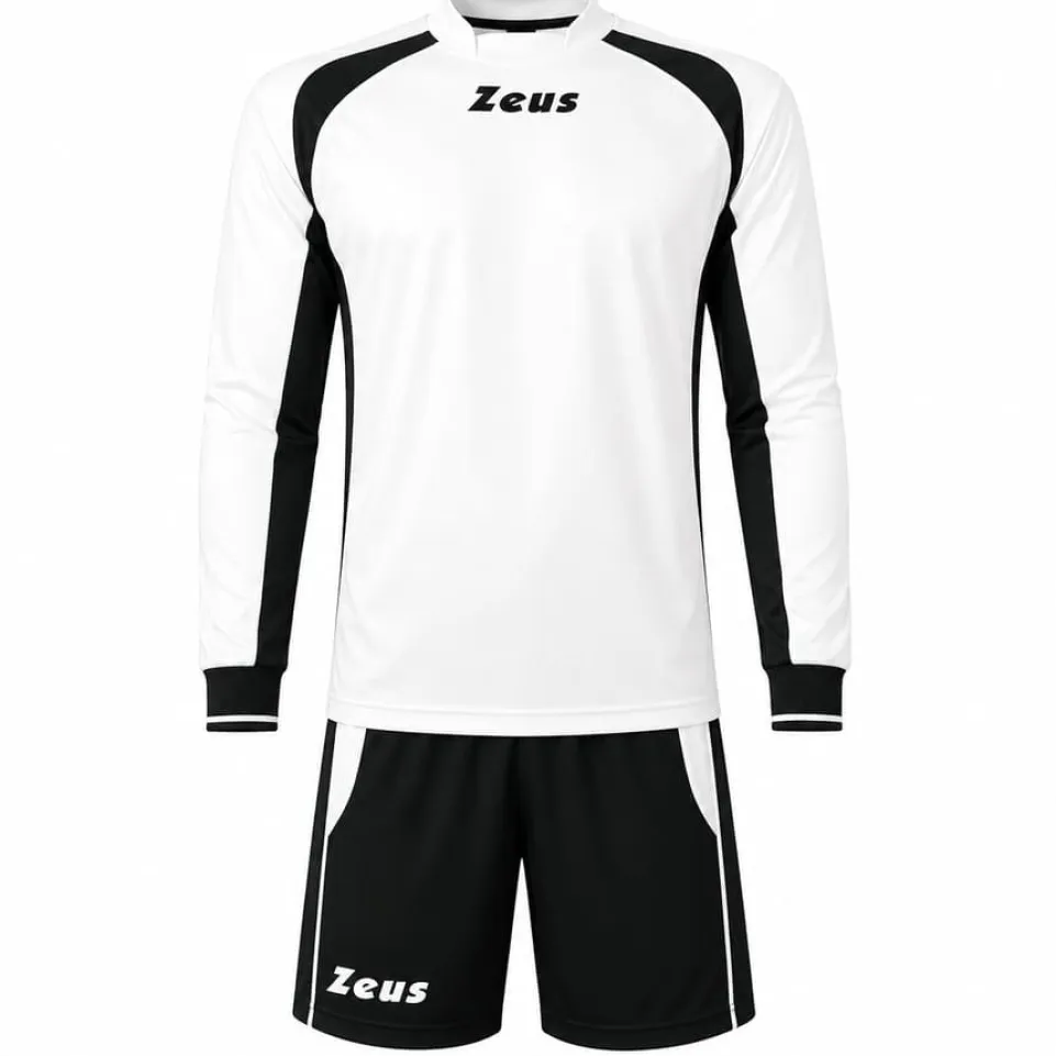 Zeus Kit Pippo Trikot-Set + Shorts 2-teilig bianco/nero