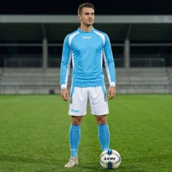 Zeus Kit Pippo Trikot-Set + Shorts 2-teilig sky/bianco