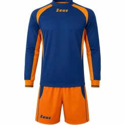 Zeus Kit Pippo Trikot-Set + Shorts 2-teilig blu/arancio