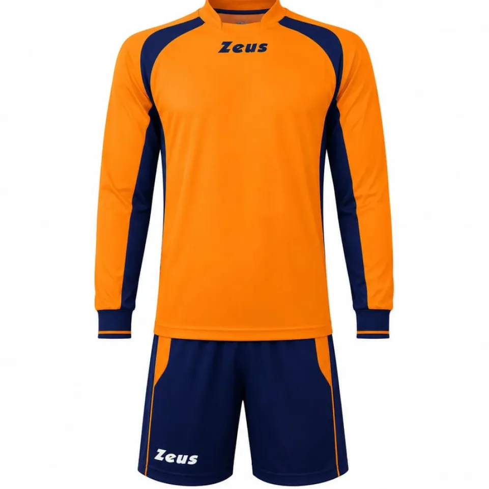 Zeus Kit Pippo Trikot-Set + Shorts 2-teilig arancio/blu