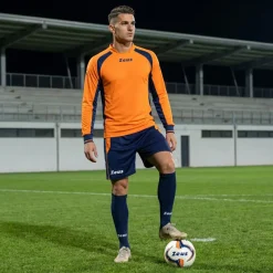 Zeus Kit Pippo Trikot-Set + Shorts 2-teilig arancio/blu