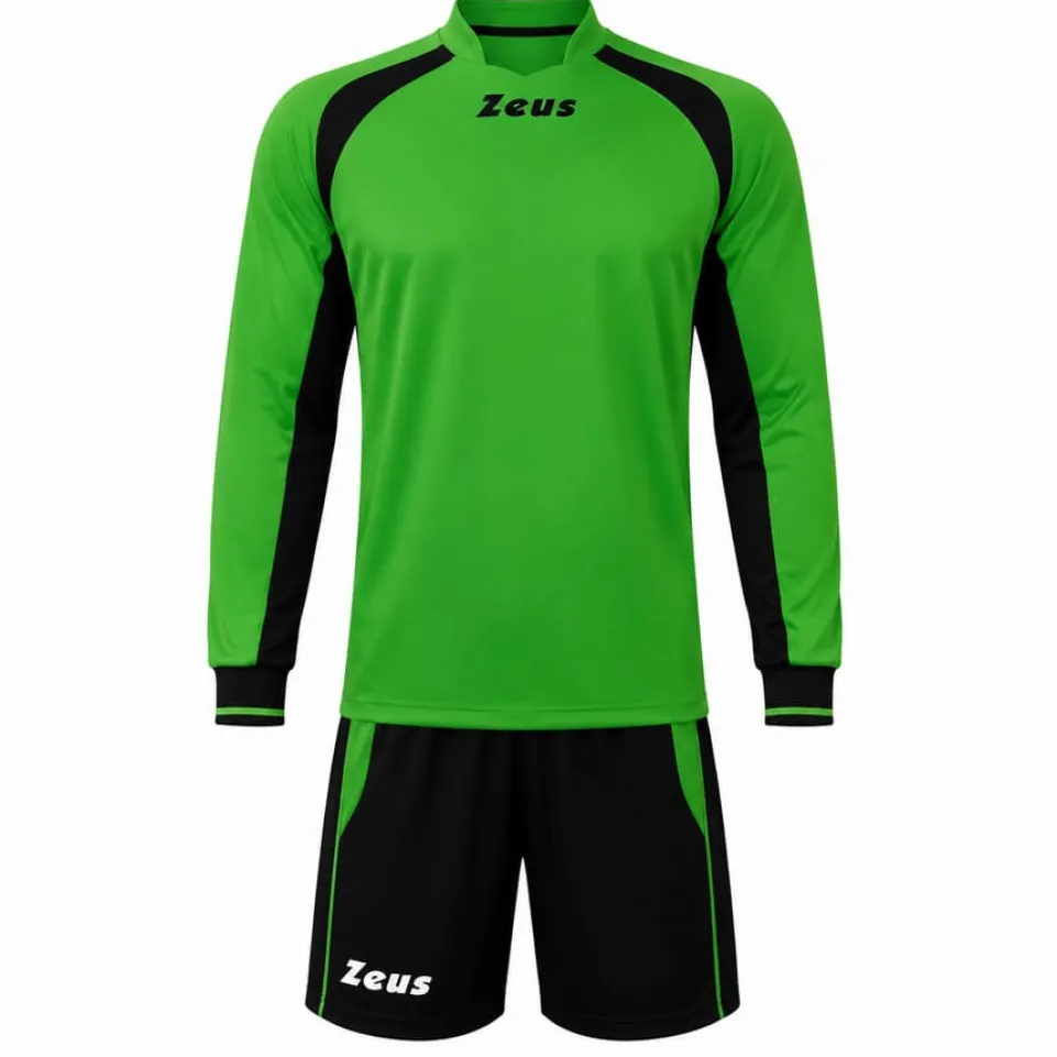 Zeus Kit Pippo Trikot-Set + Shorts 2-teilig verde/nero