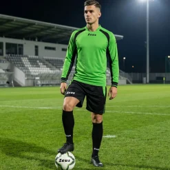 Zeus Kit Pippo Trikot-Set + Shorts 2-teilig verde/nero