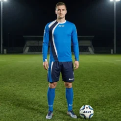 Zeus Kit Spagna Trikot-Set + Shorts 2-tlg. Ml royal blu