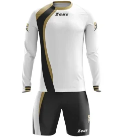 Zeus Kit Spagna Trikot-Set + Shorts 2-tlg. Ml bianco/nero