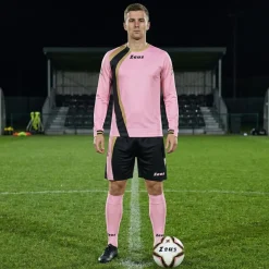 Zeus Kit Spagna Trikot-Set + Shorts 2-tlg. Ml rosa/nero