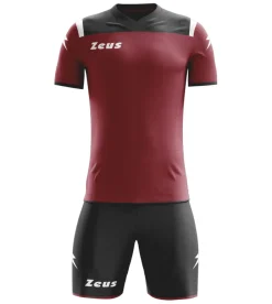 Zeus Kit Vesuvio Trikot-Set 2-teilig Dunkelrot Schwarz