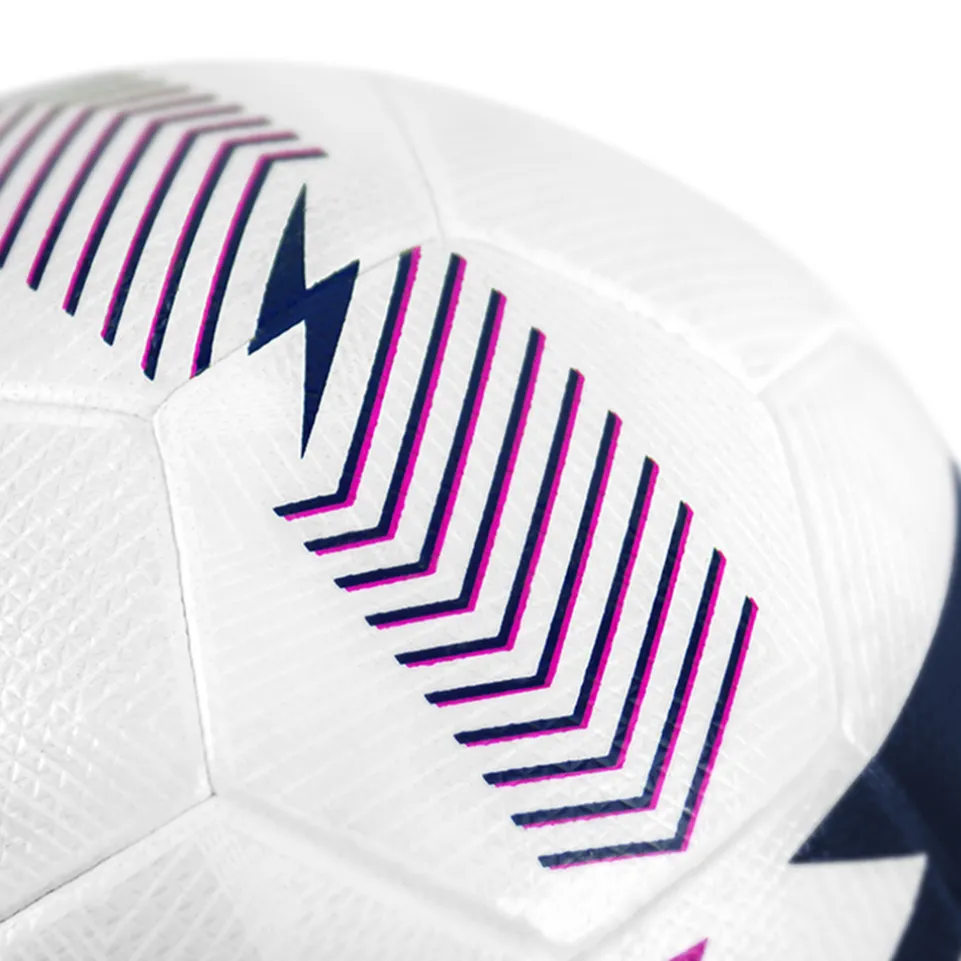 Zeus Pallone Hybrid Fußball weiß/blau