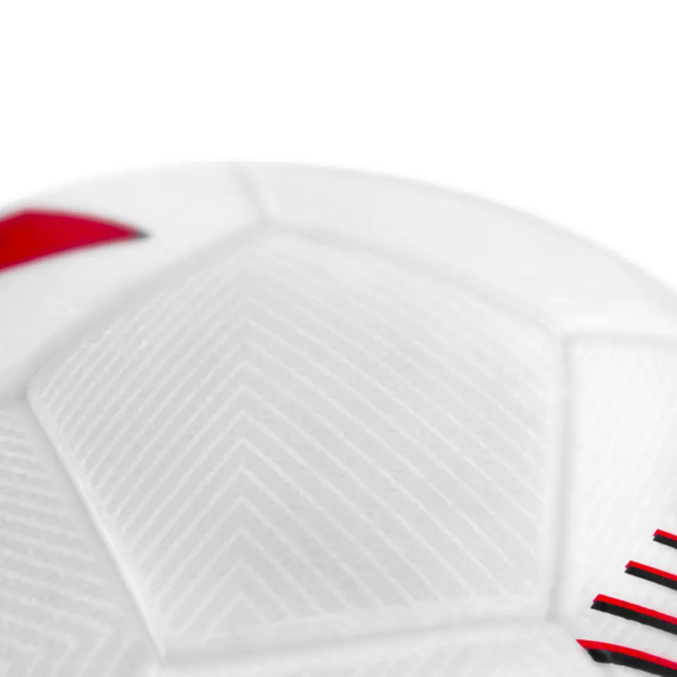 Zeus Pallone Hybrid Fußball weiß/rot