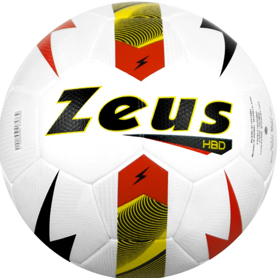 Zeus Pallone Hybrid Fußball weiß/rot