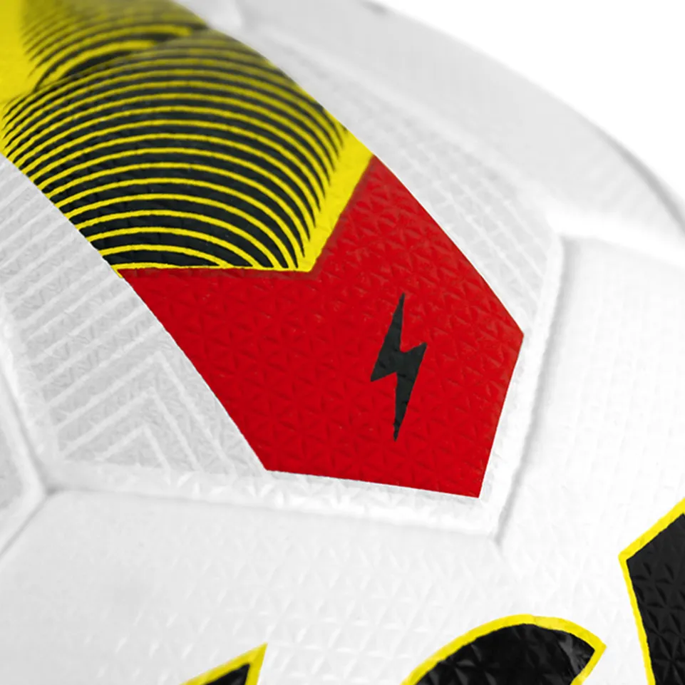 Zeus Pallone Hybrid Fußball weiß/rot
