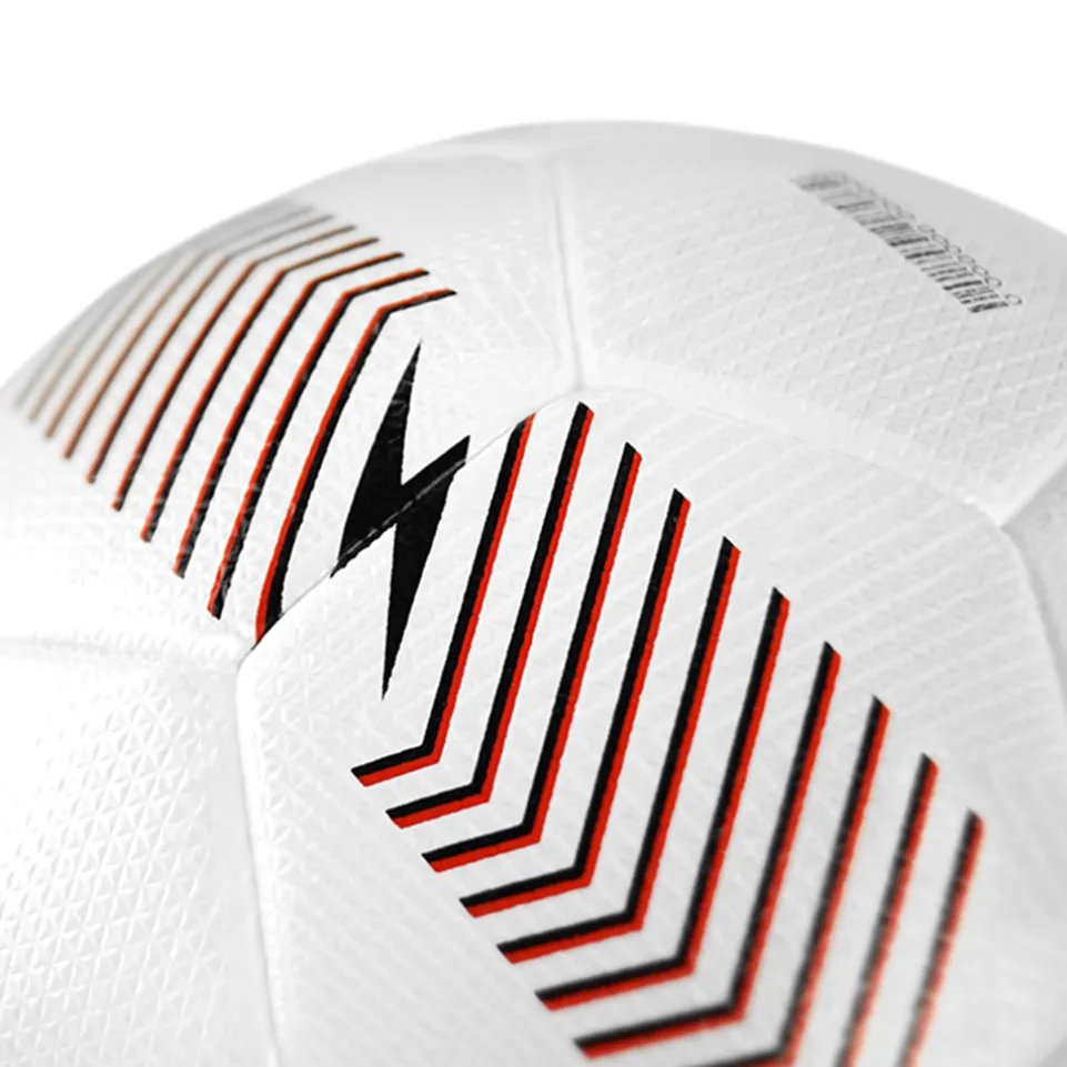 Zeus Pallone Hybrid Fußball weiß/rot
