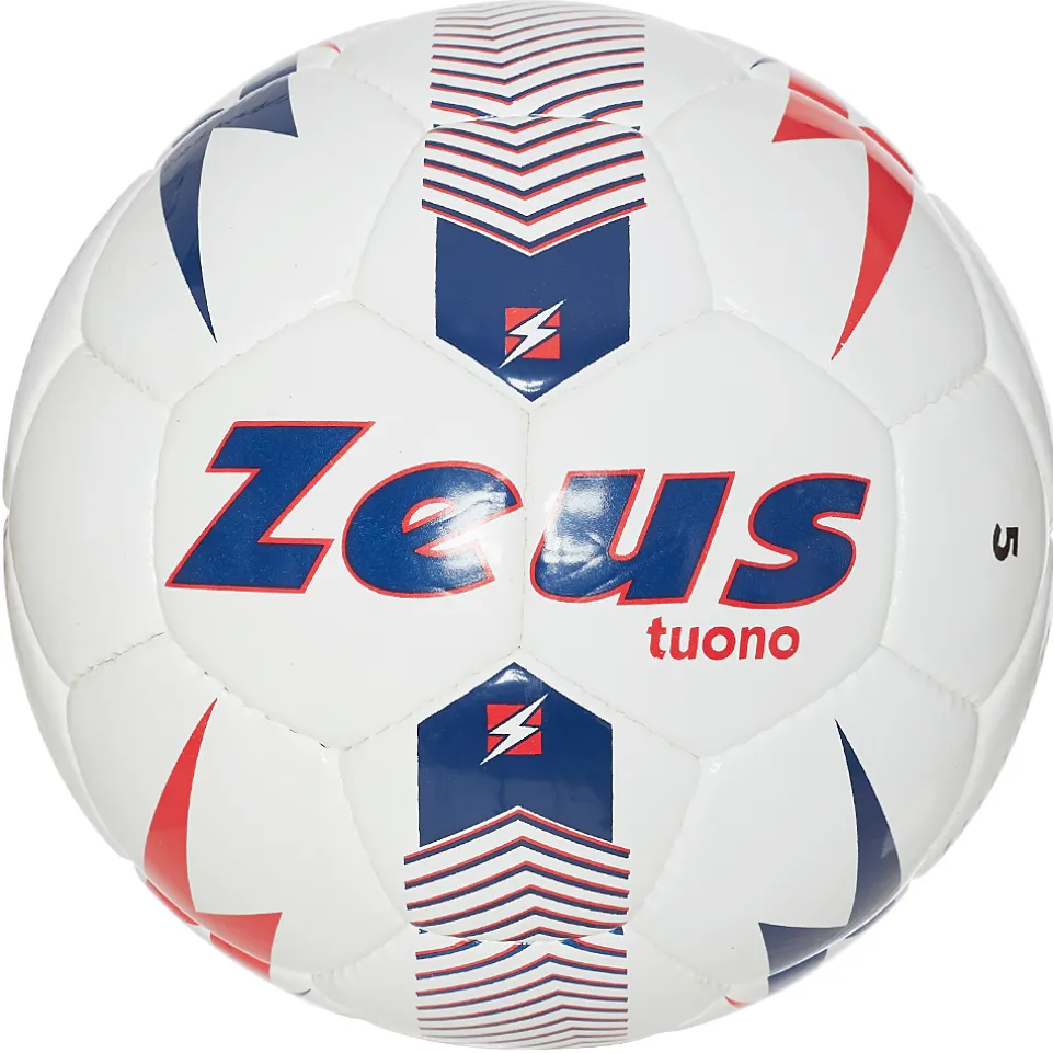 Zeus Pallone Tuono Fußball weiß rot
