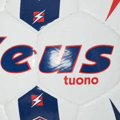 Zeus Pallone Tuono Fußball weiß rot