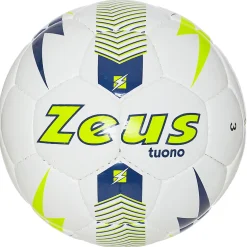Zeus Pallone Tuono Fußball weiß gelb