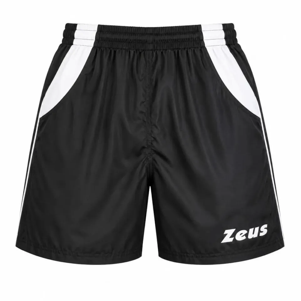 Zeus Pantaloncino Pippo Herren Training Shorts nero/bianco