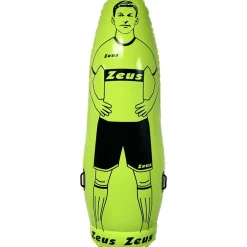 Zeus Sagoma Freistoß Trainingsdummy neon gelb