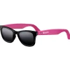 Zeus Sonnenbrille schwarz/fuxia