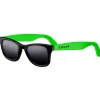 Zeus Sonnenbrille schwarz/neongrün