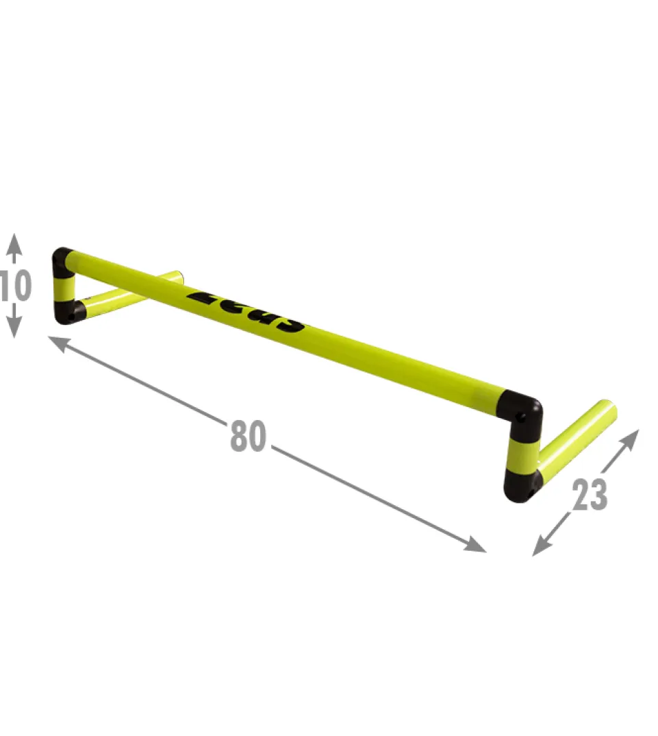 Zeus Trainings Hindernishürde Höhe 10 cm 6er-Pack