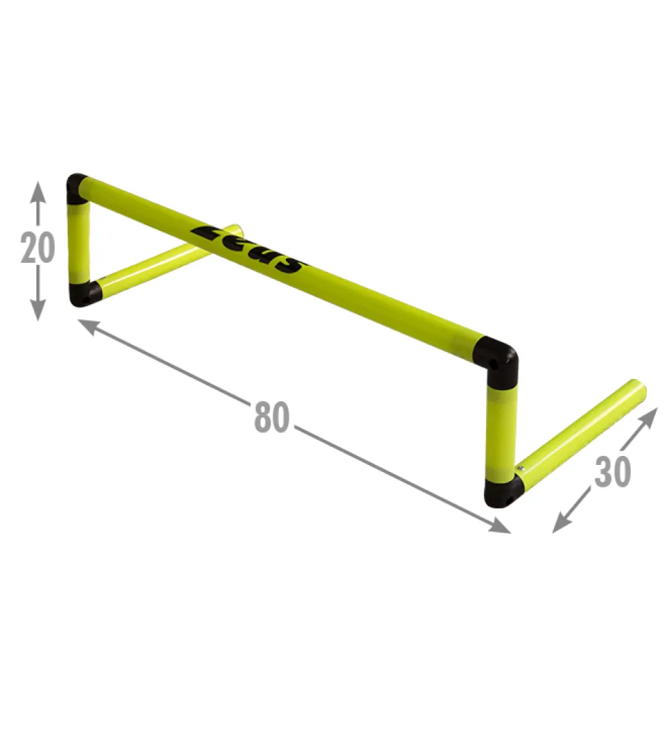 Zeus Trainings Hindernishürde Höhe 20 cm 6er-Pack