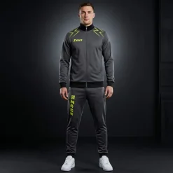 Zeus Tuta Easy Trainingsanzug Schwarz Grau