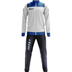 Zeus Tuta Relax Vesuvio Herren Trainingsanzug Weiß Blau