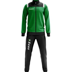 Zeus Tuta Relax Vesuvio Herren Trainingsanzug Grün Schwarz