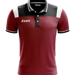 Zeus Vesuvio Herren Polo-Shirt dunkelrot