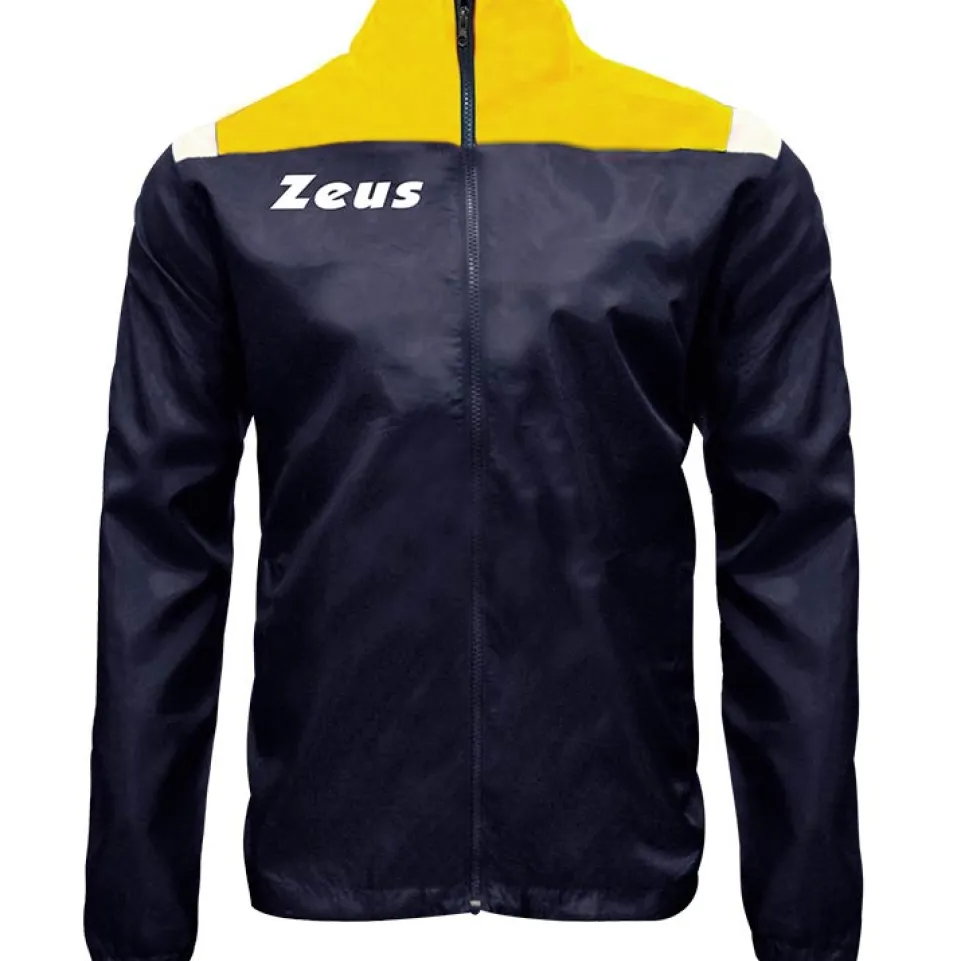 Zeus Vesuvio Regenjacke navy gelb
