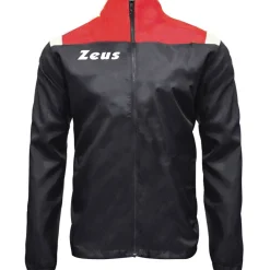Zeus Vesuvio Regenjacke rot grau