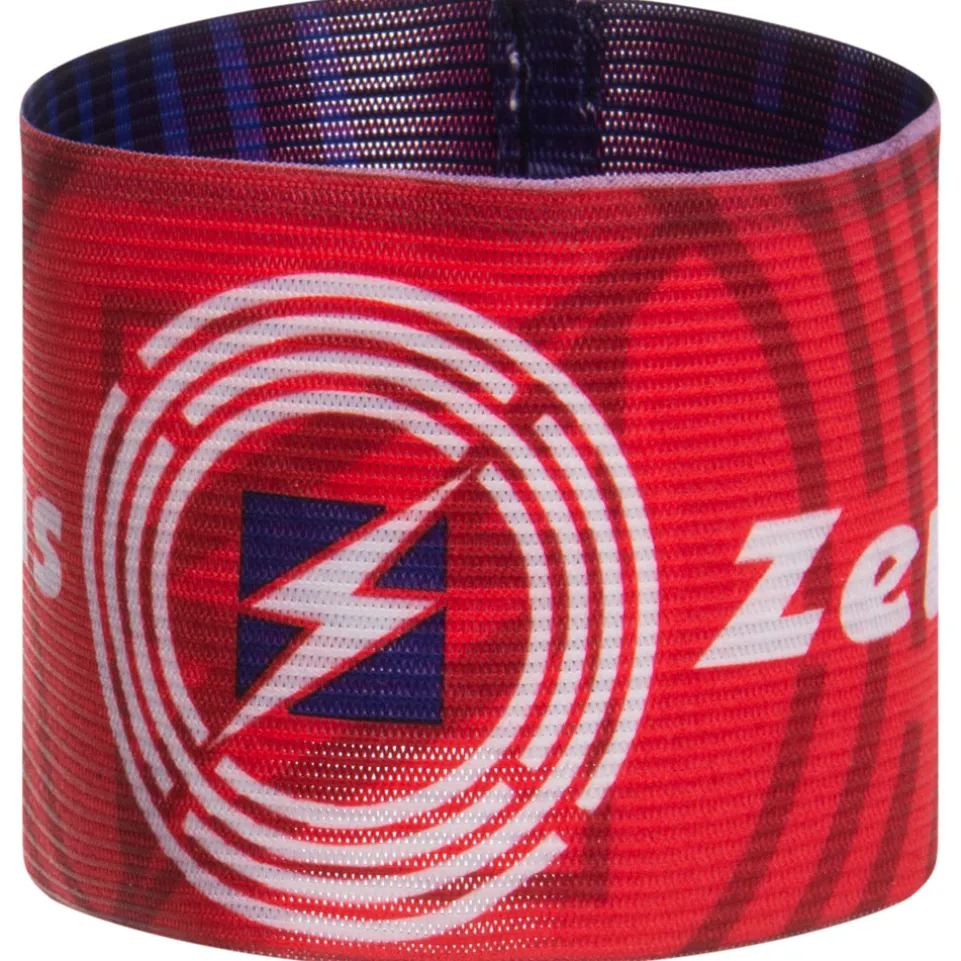 Zeus wendbare Kapitänsbinde Navy Rot