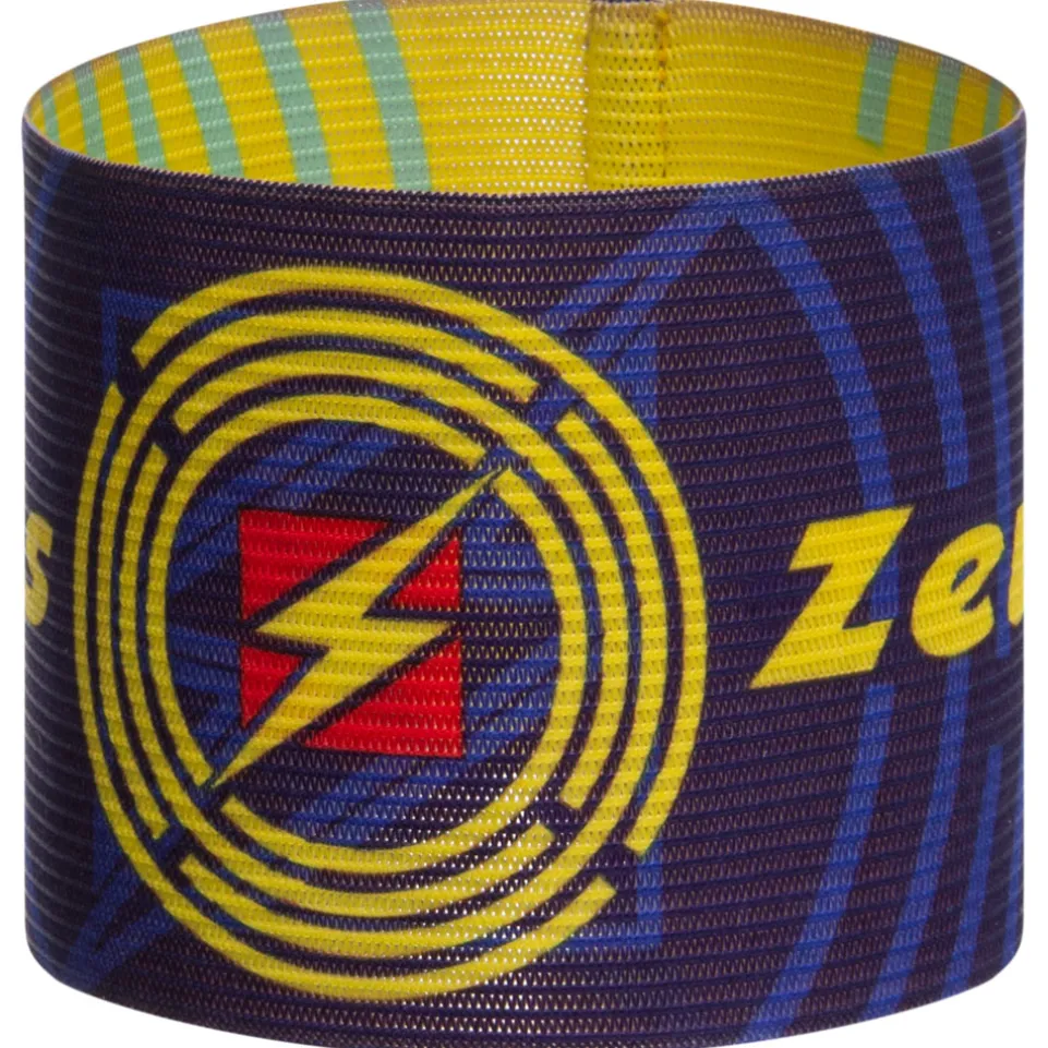 Zeus wendbare Kapitänsbinde Navy Gelb